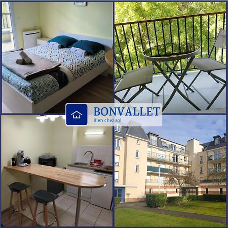 Bonvallet - Studio Paisible Et Chaleureux Avec Balcon Amiens Dış mekan fotoğraf